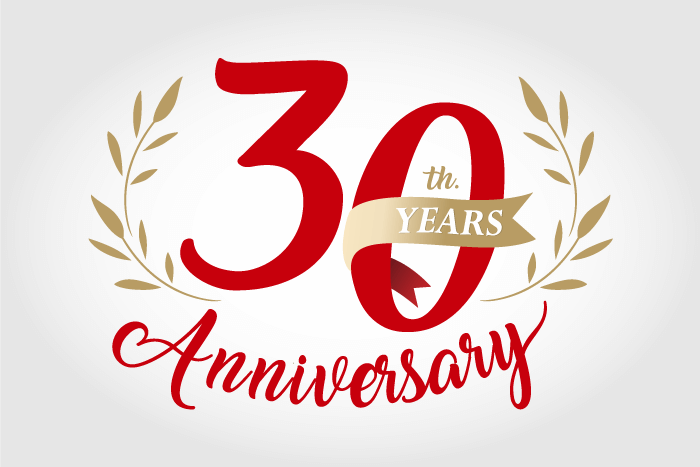 TEST 30th Anniversary Graphic Design