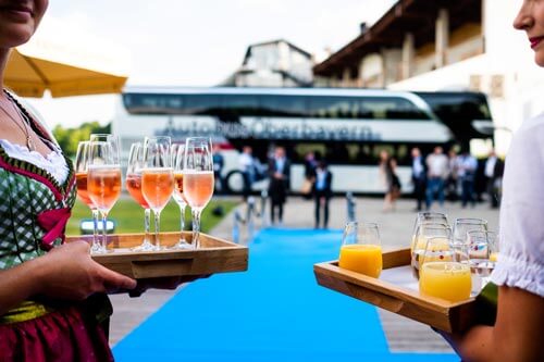 Catering Hostessen Empfang Veranstaltung Alm Xylem